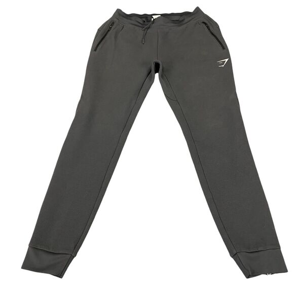 Gymshark Apex Technical Joggers Women's S Gray Slim Fit Ankle Zip Elastic Waist - Picture 13 of 16